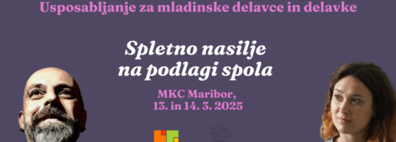 Usposabljanje na temo spletnega nasilja na podlagi spola za mladinske delavke in delavce v Mariboru