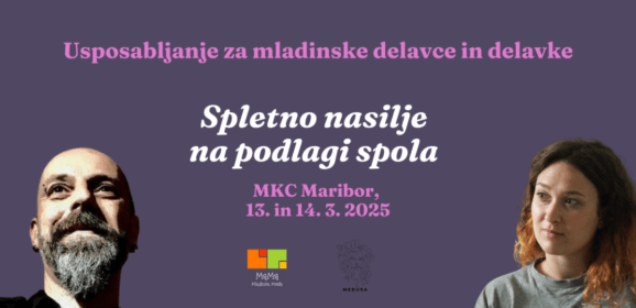 Usposabljanje na temo spletnega nasilja na podlagi spola za mladinske delavke in delavce v Mariboru